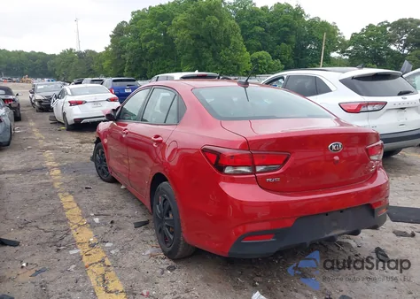 2020 Kia Rio S из США, поврежденный, VIN 3KPA24AD5LE298905